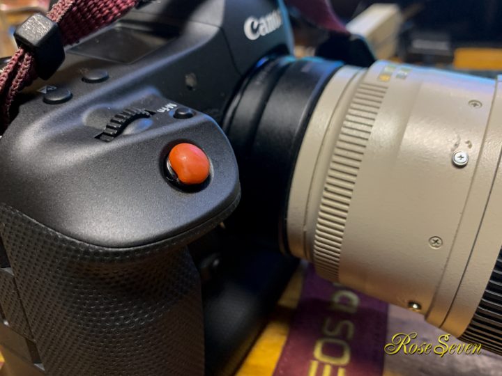 EOS R3 シャッターボタン改造